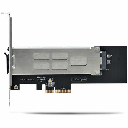 Alternate-Image3 Image for StarTech M.2 NVMe SSD to PCIe x4 Removable Mobile Rack for PCI Express Expansion Slot, Tool-less Installation, PCIe Hot-Swap Drive Bay