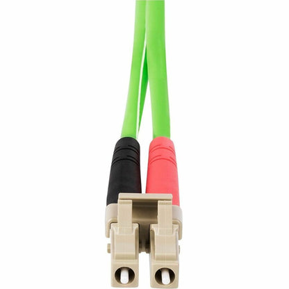 Alternate-Image3 Image for StarTech 7m (22.9ft) LC to LC (UPC) OM5 Multimode Fiber Optic Cable, 50/125&micro;m Duplex Zipcord, 40G/100G, LSZH Fiber Jumper Cord