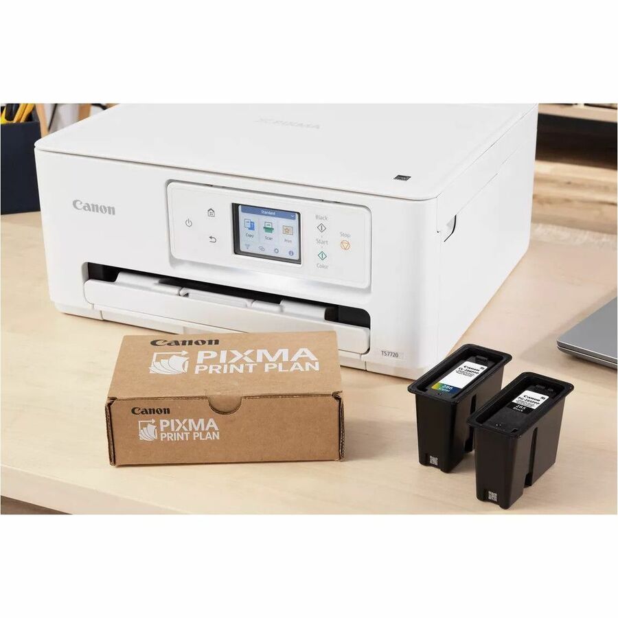 Alternate-Image4 Image for Canon PIXMA TR7720 Inkjet Multifunction Printer - Color - White