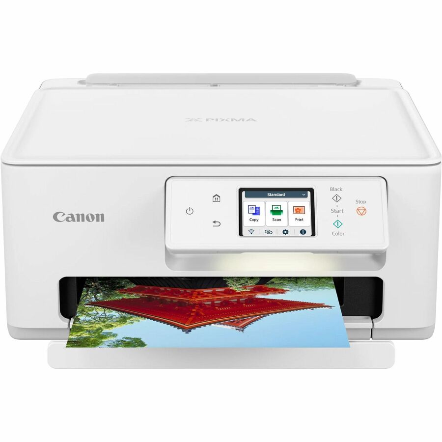Alternate-Image2 Image for Canon PIXMA TR7720 Inkjet Multifunction Printer - Color - White