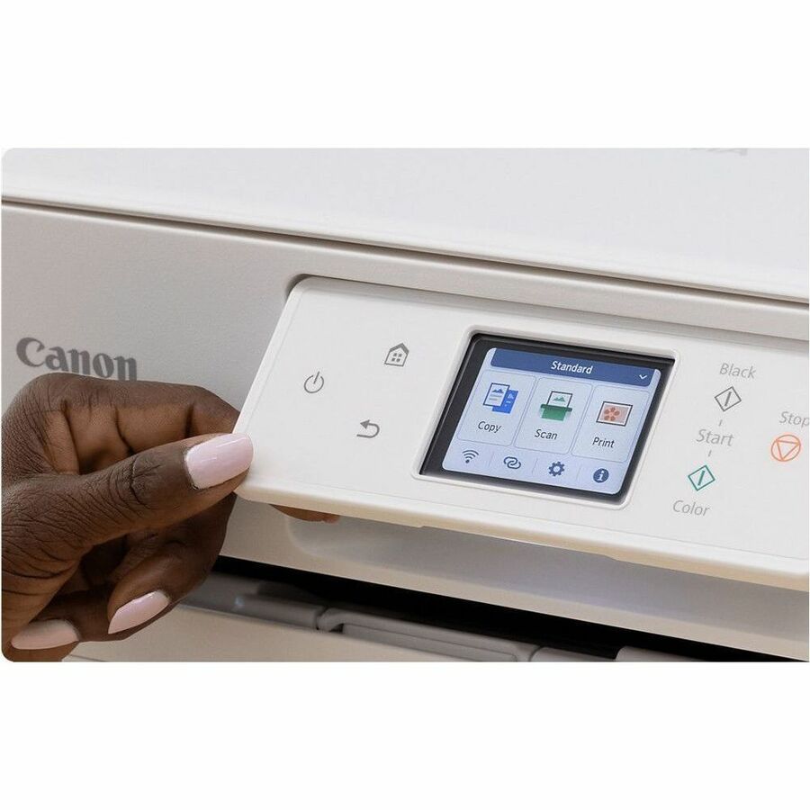 Alternate-Image8 Image for Canon PIXMA TR7720 Inkjet Multifunction Printer - Color - White