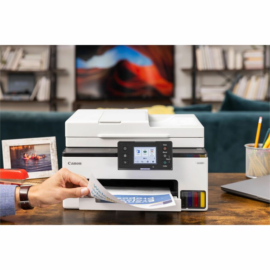 Alternate-Image3 Image for Canon MAXIFY GX2020 Wired & Wireless MegaTank Inkjet Multifunction Printer - Color
