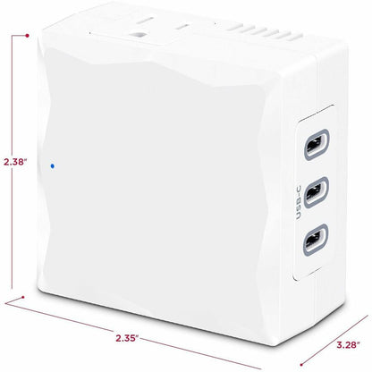Alternate-Image3 Image for CyberPower P2WUC3 Home and Office 2 - Outlet Surge Protector with 500 J Surge Suppression