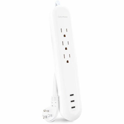 Alternate-Image5 Image for CyberPower P304UC3 Home and Office 3 - Outlet Surge Protector with 500 J Surge Suppression