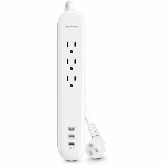 Main Image for CyberPower P304UC3 Home and Office 3 - Outlet Surge Protector with 500 J Surge Suppression