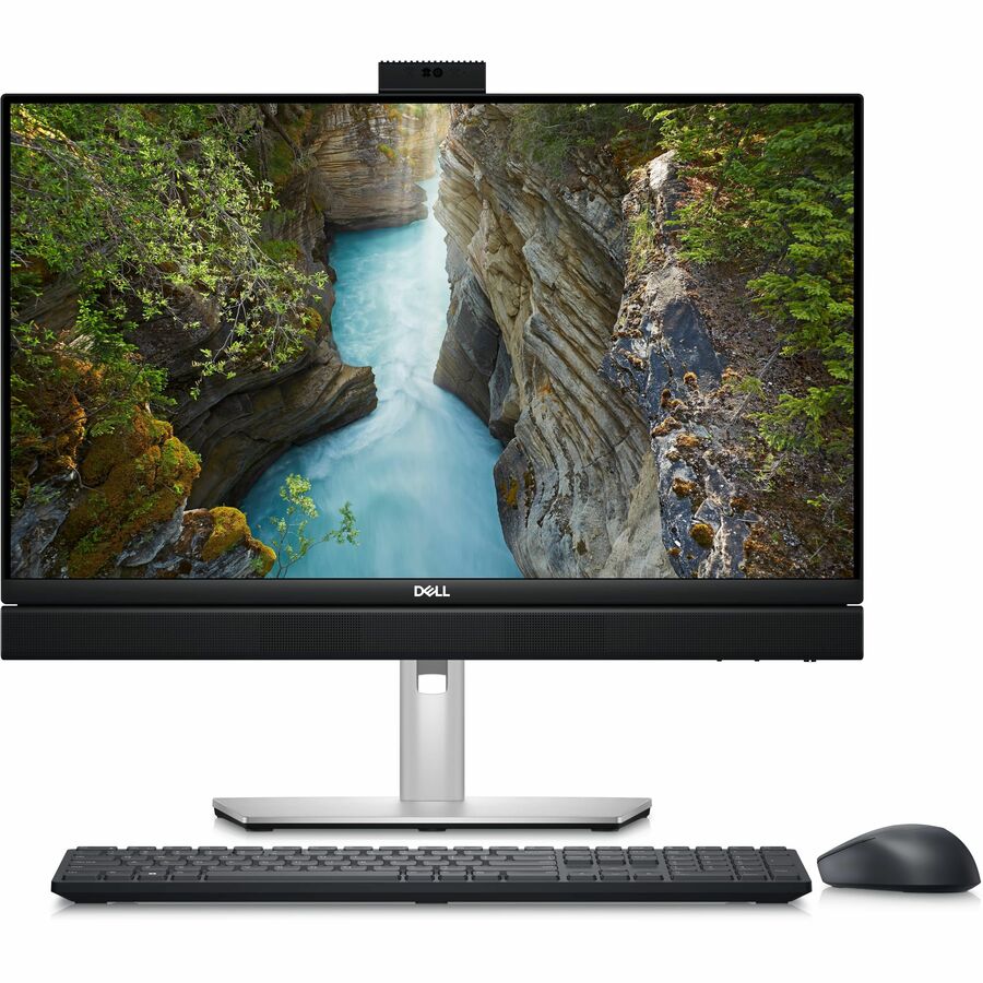 Front Image for Dell OptiPlex 7000 7410 All-in-One Thin Client Pentium Gold G7400T Dual-core (2 Core) - Textured Black