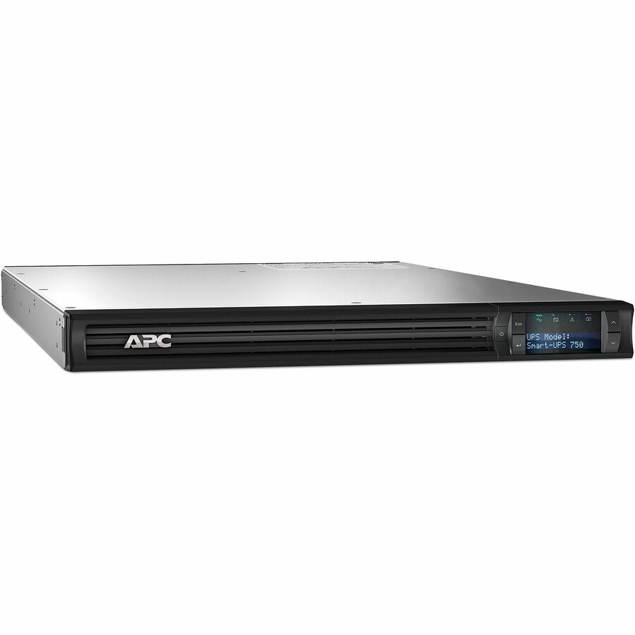 Right Image for APC Smart-UPS, Line Interactive, 1000 VA, LCD, Rackmount 1U, 120V, 4x NEMA 5-15R outlet, USB, AVR, Short Depth