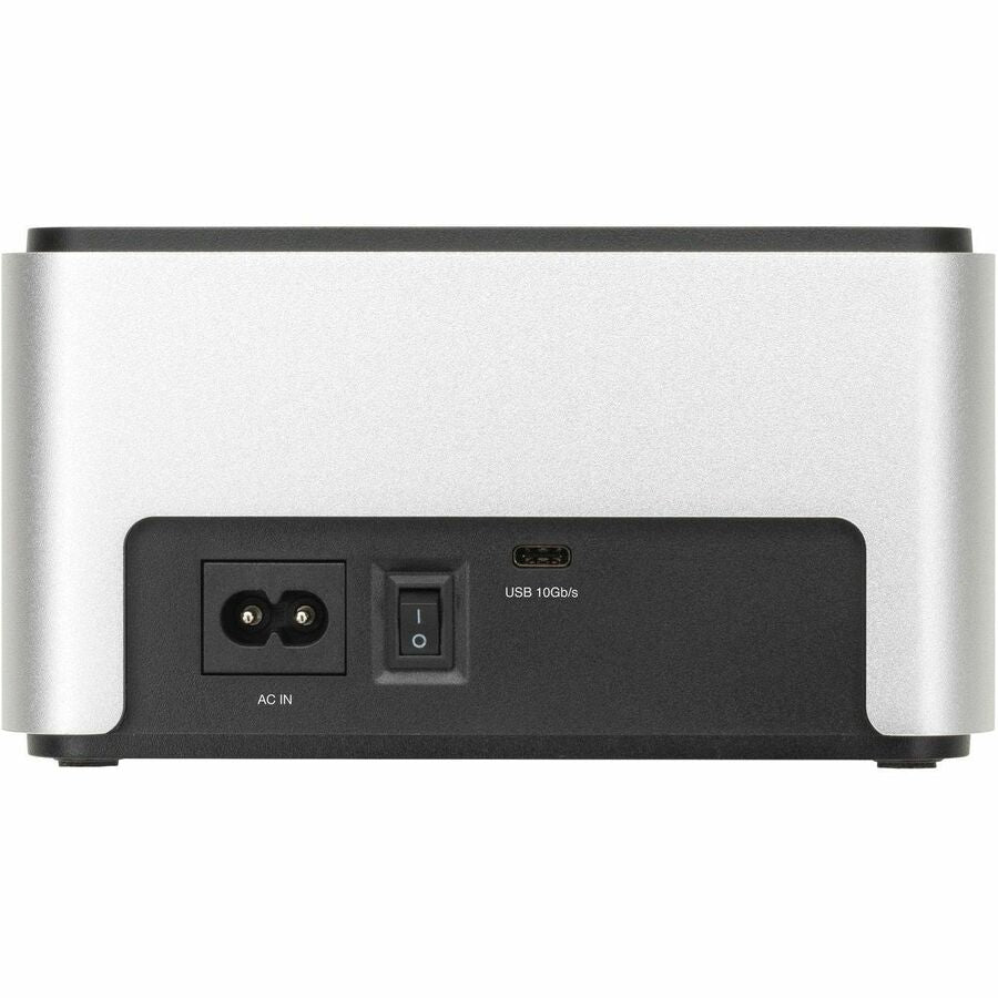 Alternate-Image2 Image for OWC Drive Dock SATA/600, PCI Express NVMe - USB 3.2 (Gen 2) Type C Host Interface Desktop - Silver, Black