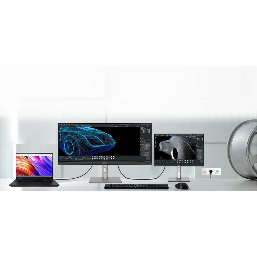 Alternate-Image4 Image for Asus ProArt PA34VCNV 34" Class UW-QHD Curved Screen LCD Monitor - 21:9