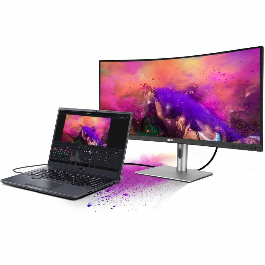 Alternate-Image5 Image for Asus ProArt PA34VCNV 34" Class UW-QHD Curved Screen LCD Monitor - 21:9