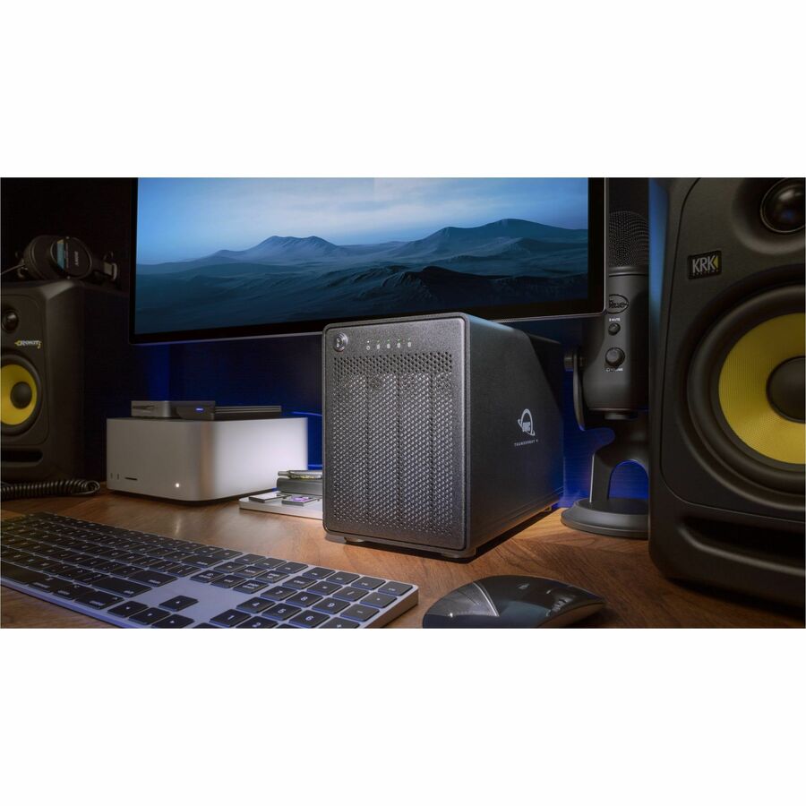 Alternate-Image8 Image for OWC 80TB ThunderBay 4 Thunderbolt (40Gb/s) Enterprise Drive RAID Storage Solution With SoftRAID
