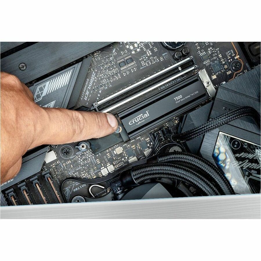 Alternate-Image2 Image for Crucial T500 2 TB Solid State Drive - M.2 Internal - PCI Express NVMe (PCI Express NVMe 4.0)