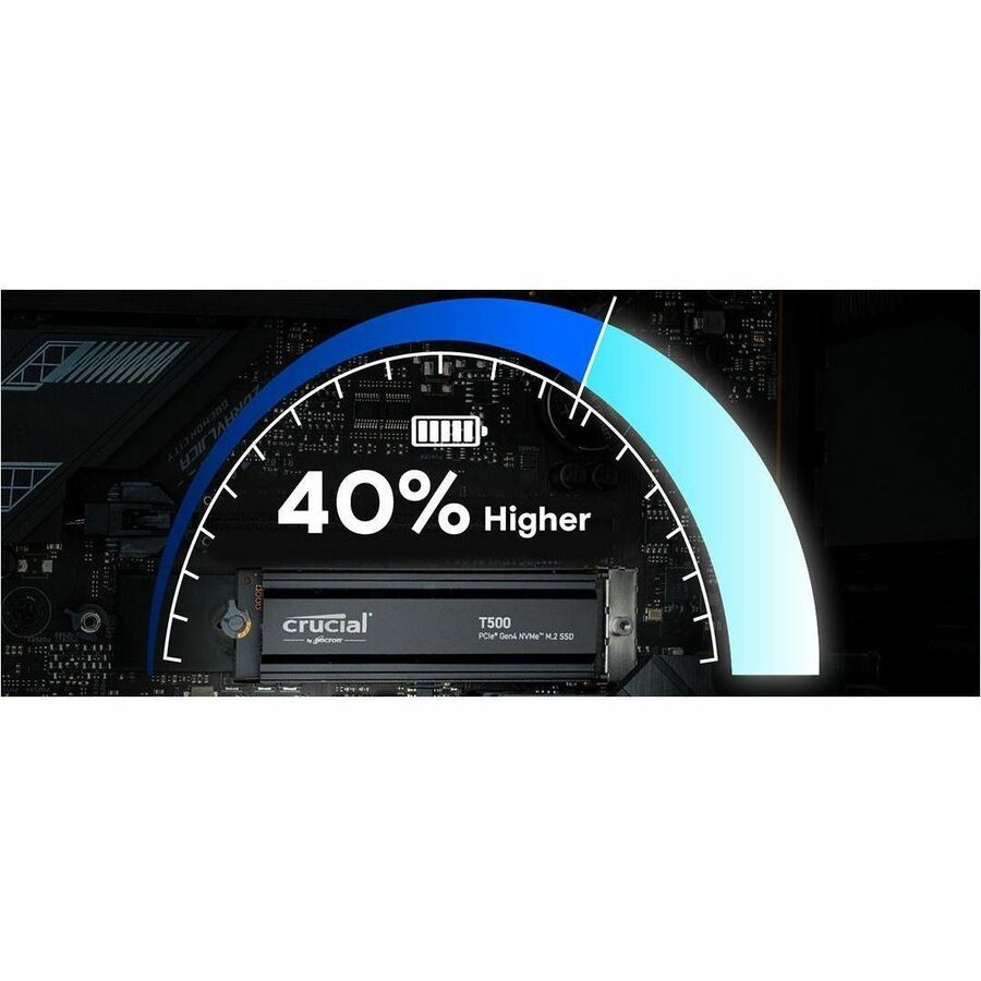 Alternate-Image4 Image for Crucial 1 TB Solid State Drive - M.2 Internal - PCI Express NVMe (PCI Express NVMe 4.0)