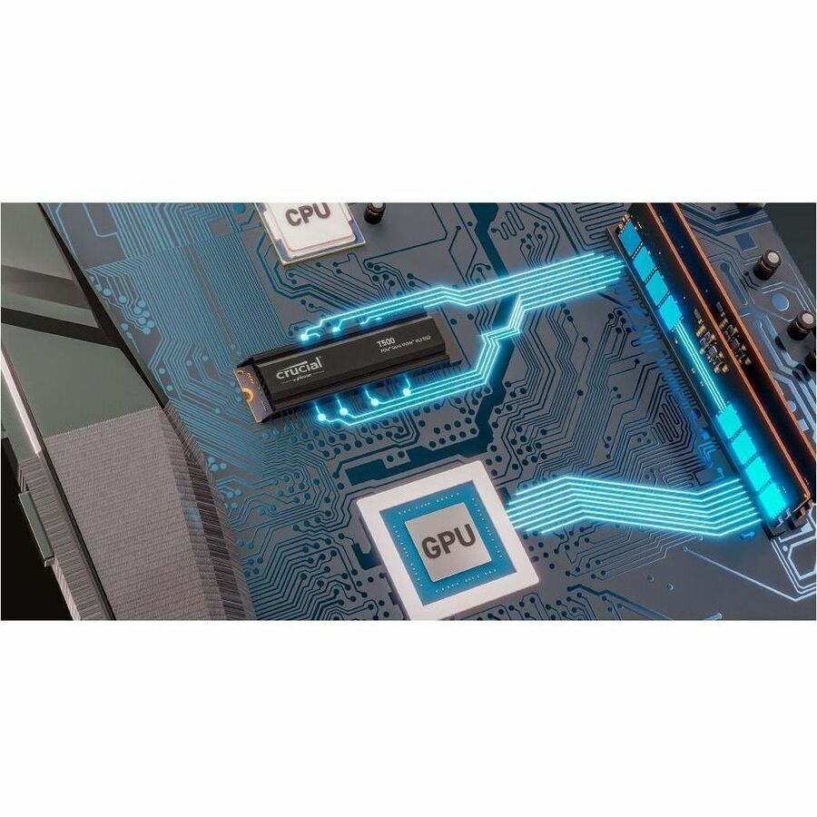 Alternate-Image2 Image for Crucial 1 TB Solid State Drive - M.2 Internal - PCI Express NVMe (PCI Express NVMe 4.0)