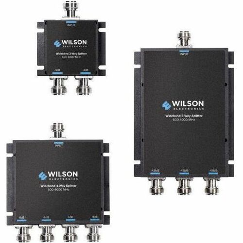 Main Image for Wilson -4.8 dB 3-Way Splitter 600-4,000 MHz (50 Ohm)