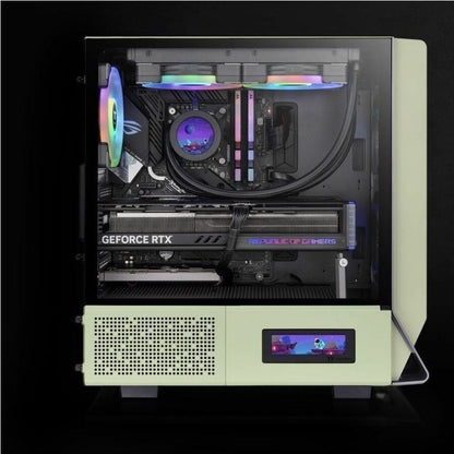 Alternate-Image3 Image for Thermaltake Ceres 300 TG ARGB Matcha Green Mid Tower Chassis