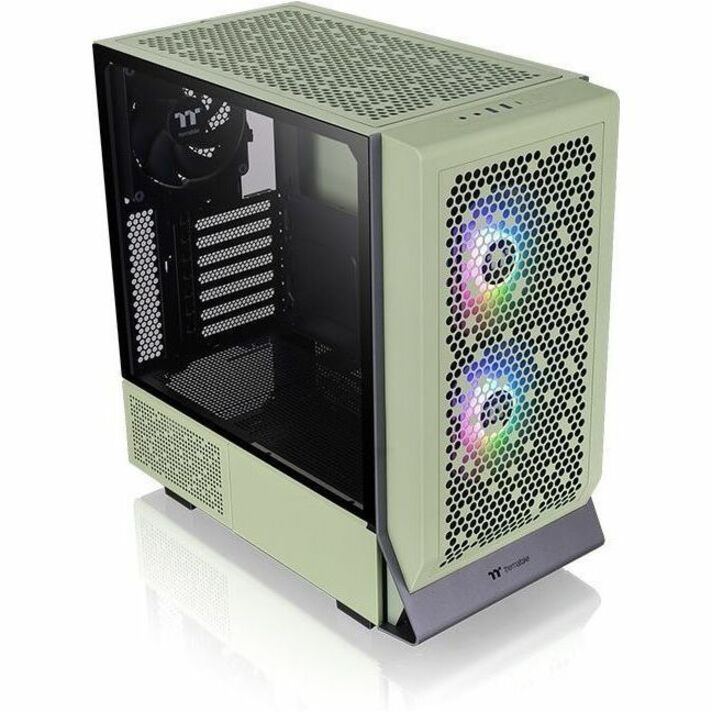 Top Image for Thermaltake Ceres 300 TG ARGB Matcha Green Mid Tower Chassis