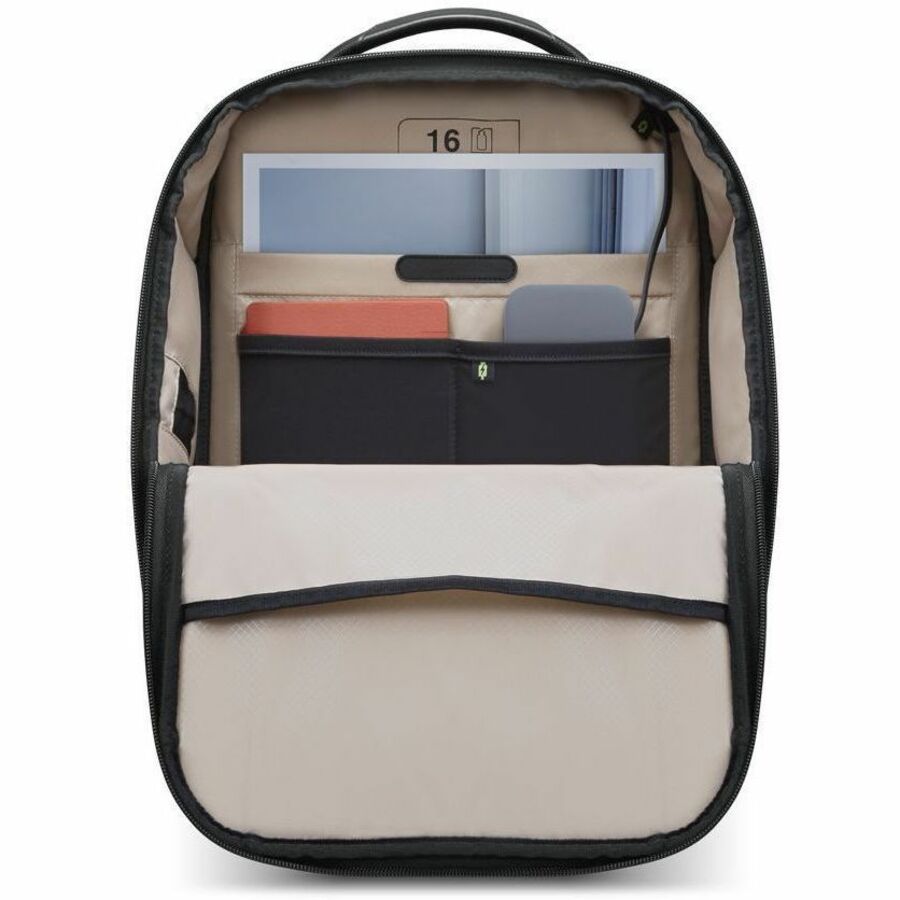Alternate-Image5 Image for Lenovo Professional Carrying Case (Backpack) for 16" Notebook, Accessories - Black