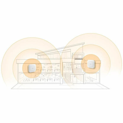 Alternate-Image2 Image for Zyxel WiFi 6 AX3000 Wireless Gigabit Access Point | Mesh, Seamless Roaming, & MU-MIMO | WPA3-PSK Security | Cloud, App or Direct Management | POE+ or AC Powered | AC Adapter Included | NWA50AX PRO