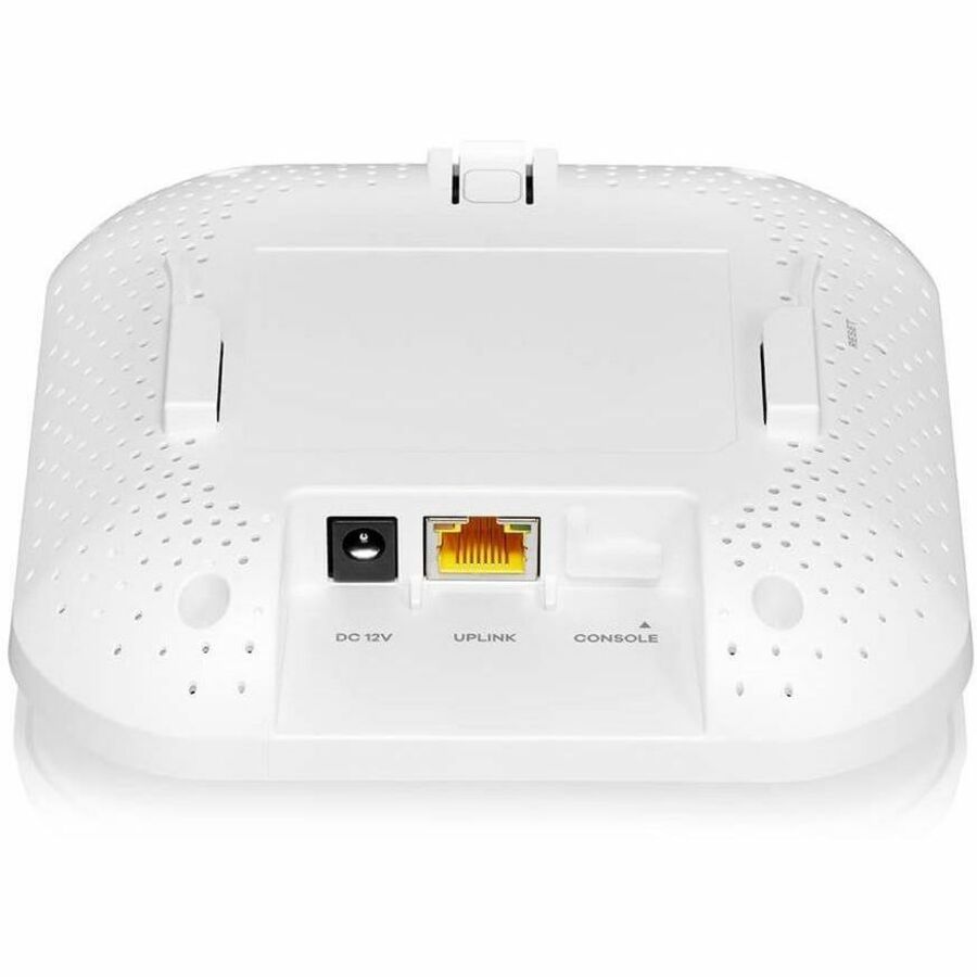 Rear Image for Zyxel WiFi 6 AX3000 Wireless Gigabit Access Point | Mesh, Seamless Roaming, & MU-MIMO | WPA3-PSK Security | Cloud, App or Direct Management | POE+ or AC Powered | AC Adapter Included | NWA50AX PRO
