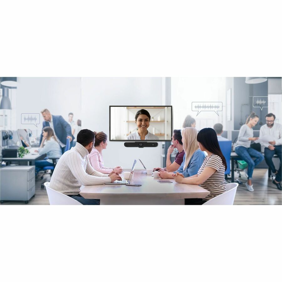 Alternate-Image1 Image for AVer Dual Lens Enterprise-Grade 4K PTZ Video Bar for Medium & Large Rooms