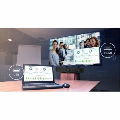 Alternate-Image2 Image for AVer Dual Lens Enterprise-Grade 4K PTZ Video Bar for Medium & Large Rooms