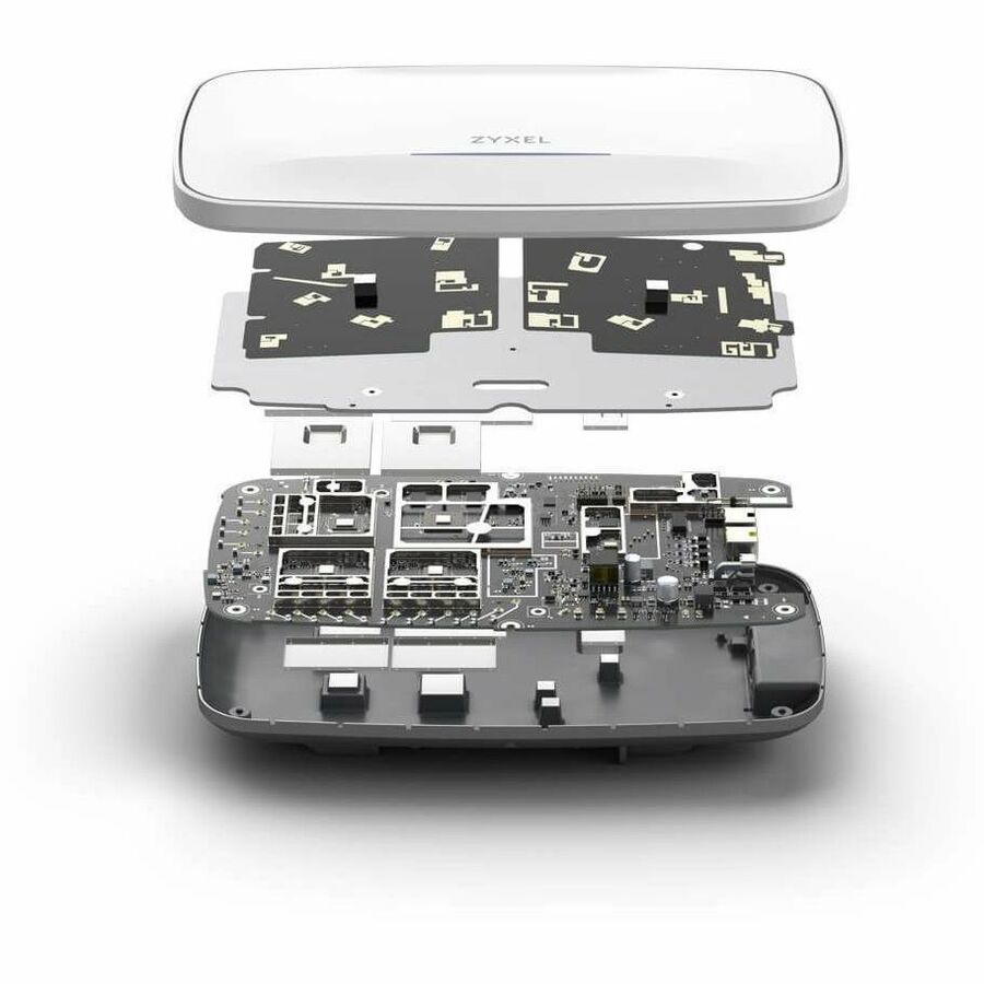 Alternate-Image4 Image for Zyxel WiFi 7 BE22000 Wireless MultiGig Pro Access Point | Tri-Band Operation | Smart Antenna |10G Uplink | Mesh |Cloud, App, Direct or Controller Mgmt | POE++ | Nebula Pro Pack | WBE660S