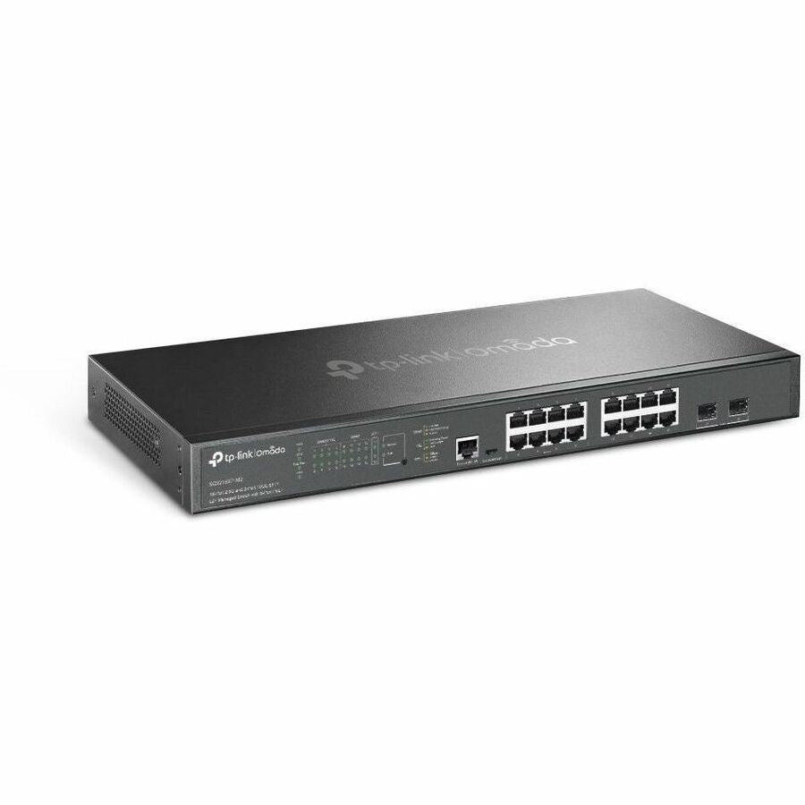 Alternate-Image2 Image for Omada Omada 16-Port 2.5G and 2-Port 10GE SFP+ L2+ Managed Switch with 8 Port PoE+