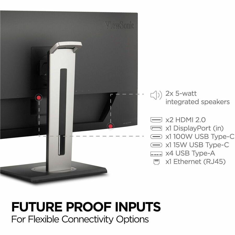 Alternate-Image9 Image for ViewSonic VG3456A 34" Class UW-QHD Curved Screen LED Monitor - 21:9 - Black