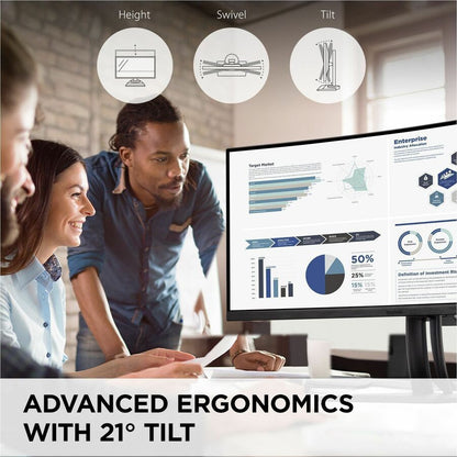 Alternate-Image9 Image for ViewSonic ColorPro VP3456A 34" Class UW-QHD Curved Screen LED Monitor - 21:9 - Black