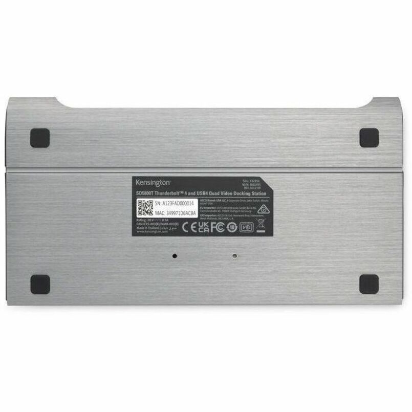 Alternate-Image3 Image for Kensington SD5800T Thunderbolt 4 and USB4 Quad Video Docking Station