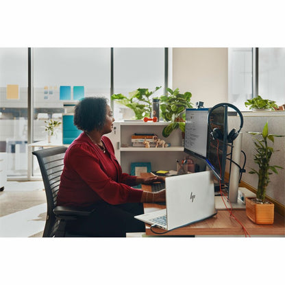 Life-Style Image for Poly Blackwire 3320 Stereo Microsoft Teams Certified USB-C Headset + USB-C/A Adapter