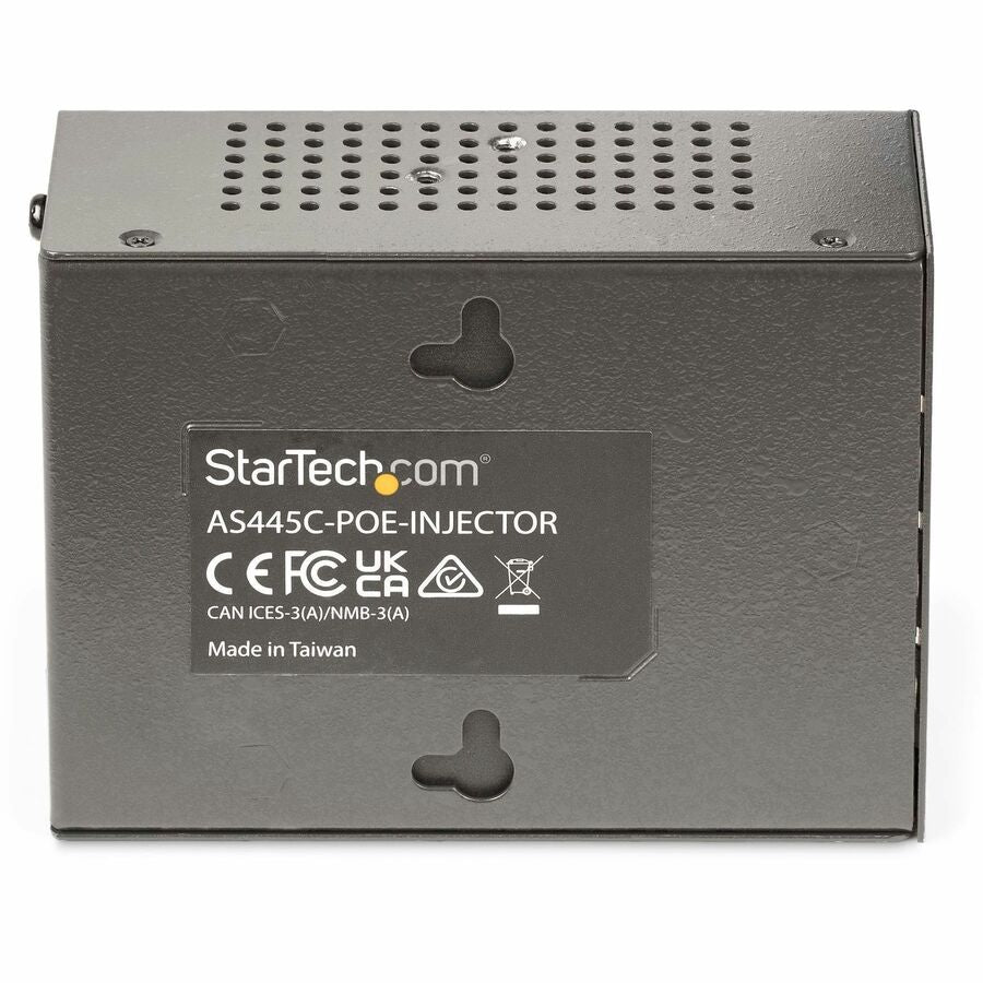 Alternate-Image5 Image for StarTech 4-Port Multi-Gigabit PoE++ Injector, 5/2.5/1G Ethernet (NBASE-T), PoE/PoE+/PoE++ (802.3af/802.3at/802.3bt), 160W Budget, TAA
