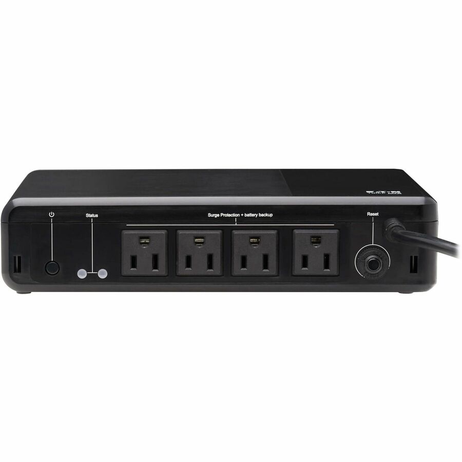 Rear Image for Eaton Tripp Lite Series 600VA 300W 120V Standby UPS - 4 NEMA 5-15R Outlets (Surge + Battery Backup), 5-15P Plug, Desktop