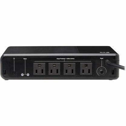 Rear Image for Eaton Tripp Lite Series 600VA 300W 120V Standby UPS - 4 NEMA 5-15R Outlets (Surge + Battery Backup), 5-15P Plug, Desktop