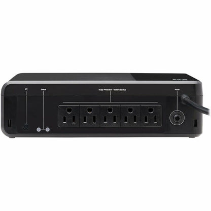Front Image for Eaton Tripp Lite Series 600VA 300W 120V Standby UPS - 4 NEMA 5-15R Outlets (Surge + Battery Backup), 5-15P Plug, Desktop