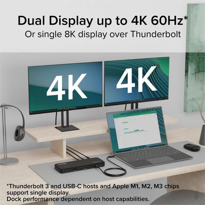 Alternate-Image2 Image for Plugable Thunderbolt 4 Dock with 100W Charging, Thunderbolt Certified