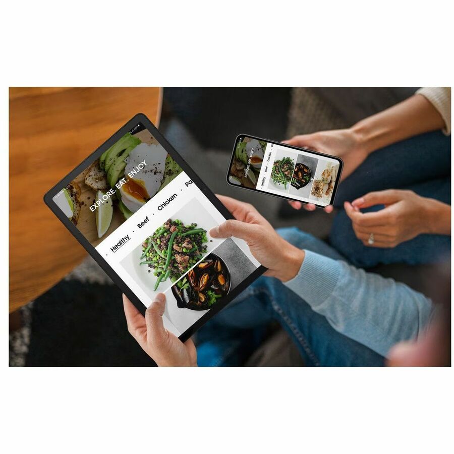 Life-Style Image for Samsung Galaxy Tab A9+ Tablet - 11" WUXGA - Qualcomm SM6375 Snapdragon 695 5G (6 nm) Octa-core - 8 GB - 128 GB Storage - Graphite