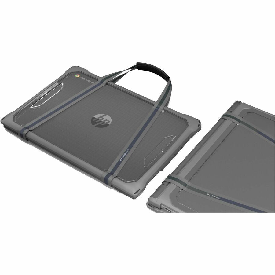 Alternate-Image7 Image for MAXCases Extreme Shell-F2 Chromebook Case for Acer C936/C936T Clamshell Chromebook 14" (Gray)