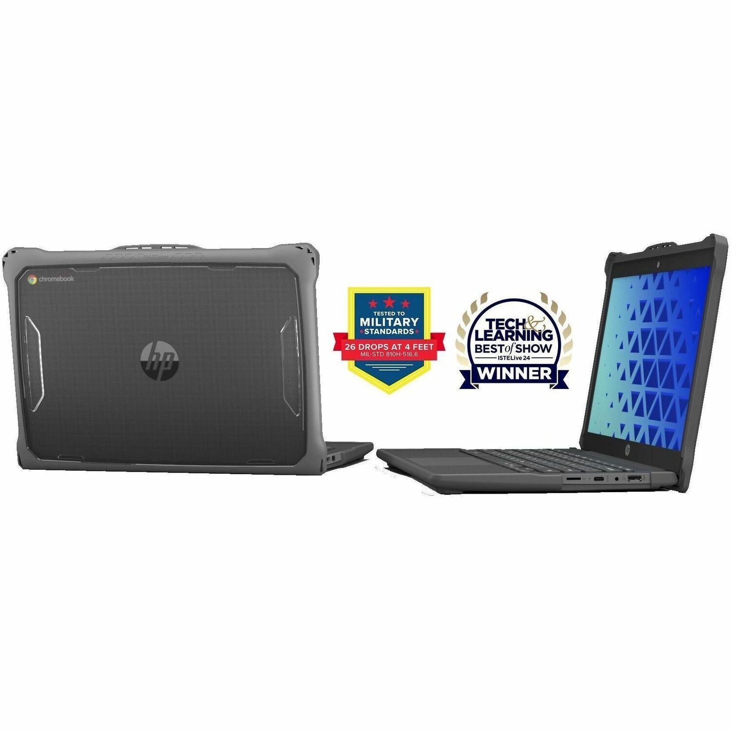 Main Image for MAXCases Extreme Shell-F2 Chromebook Case for Acer C936/C936T Clamshell Chromebook 14" (Gray)