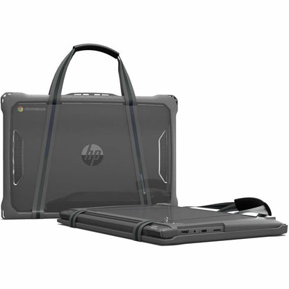 Alternate-Image8 Image for MAXCases Extreme Shell-F2 Chromebook Case for Acer C936/C936T Clamshell Chromebook 14" (Gray)