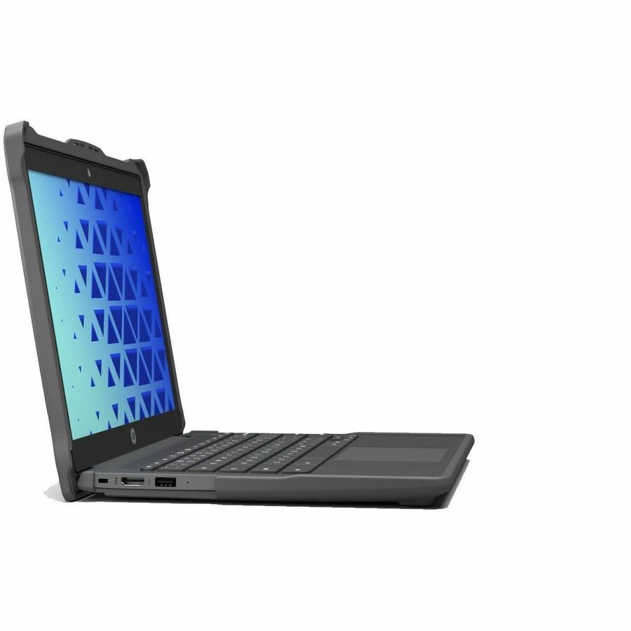 Alternate-Image3 Image for MAXCases Extreme Shell-F2 Chromebook Case for Acer C936/C936T Clamshell Chromebook 14" (Gray)