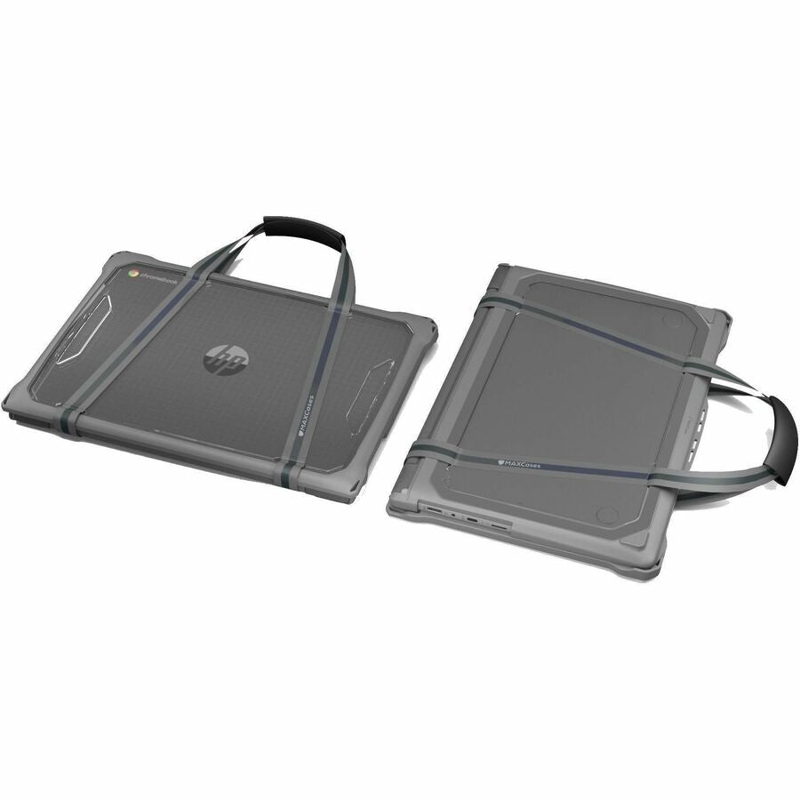 Alternate-Image6 Image for MAXCases Extreme Shell-F2 Chromebook Case for Acer C936/C936T Clamshell Chromebook 14" (Gray)