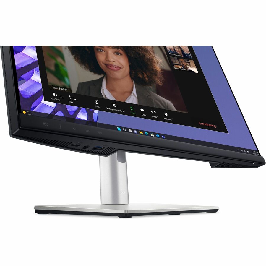 Alternate-Image4 Image for Dell P2424HEB 24" Class Webcam Full HD LED Monitor - 16:9 - Black, Silver