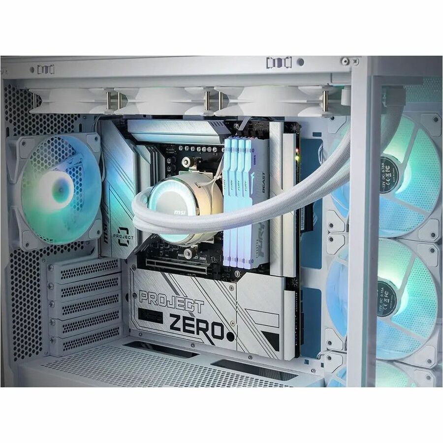 Alternate-Image9 Image for MSI B650M PROJECT ZERO Gaming Desktop Motherboard - AMD B650 Chipset - Socket AM5 - Micro ATX
