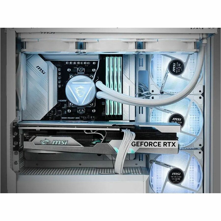 Alternate-Image6 Image for MSI B650M PROJECT ZERO Gaming Desktop Motherboard - AMD B650 Chipset - Socket AM5 - Micro ATX