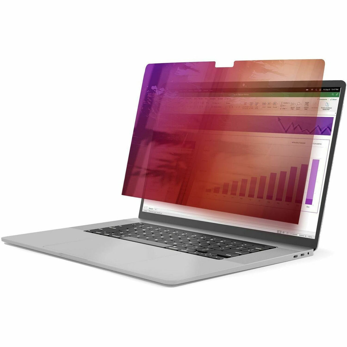 Main Image for StarTech 16-inch MacBook Pro M1 M2 M3 M4 Laptop Privacy Screen, Double-Sided Anti-Glare Matte or Glossy Gold, Privacy Filter
