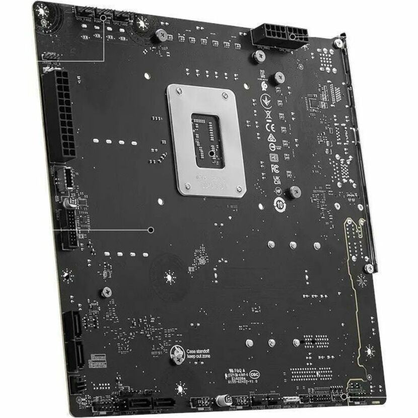 Alternate-Image5 Image for MSI B760M PROJECT ZERO Desktop Motherboard - Intel B760 Chipset - Socket LGA-1700 - Micro ATX