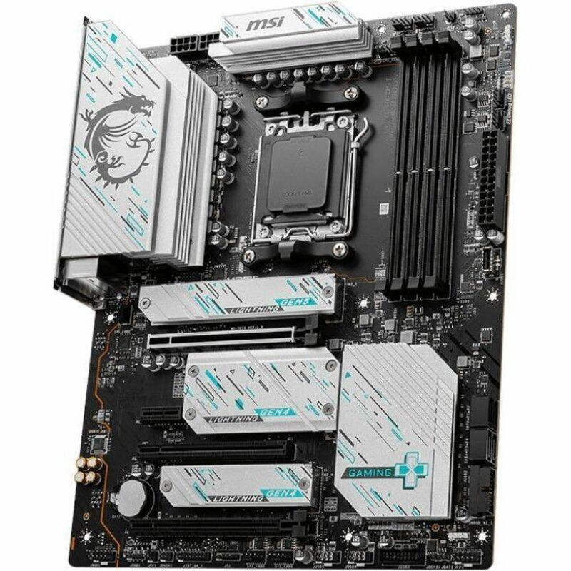 Alternate-Image1 Image for MSI X670E GAMING PLUS WIFI Gaming Desktop Motherboard - AMD X670 Chipset - Socket AM5 - ATX