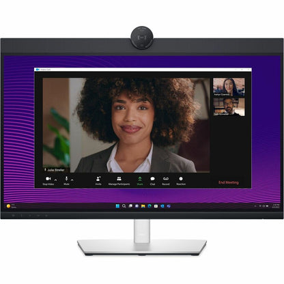 Front Image for Dell P2724DEB 27" Class Webcam WQHD LED Monitor - 16:9 - Black, Silver